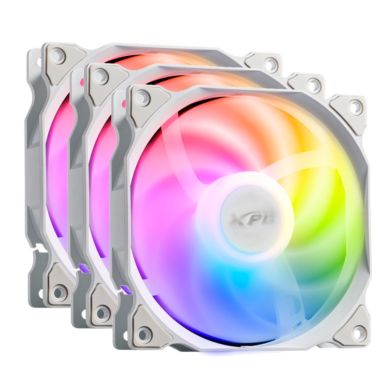 ������FAN XPG  VENTO 120ARGB PWM��VENTO120ARGBPWM3C-WHCWW�ʥۥ磻�� 3�ĥѥå�)�ڥ���󥻥��Բġ��̳�ƻ����Υ�������Բġ�
