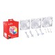 ������FAN XPG  VENTO 120ARGB PWM��VENTO120ARGBPWM3C-WHCWW�ʥۥ磻�� 3�ĥѥå�)�ڥ���󥻥��Բġ��̳�ƻ����Υ�������Բġ�
