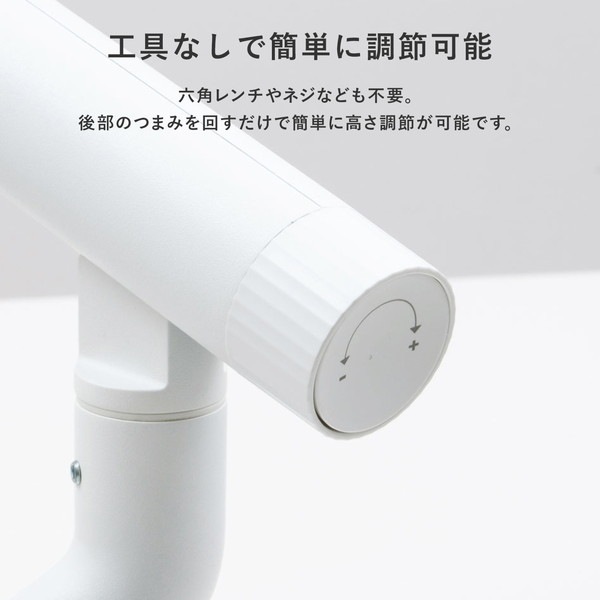 4522327846896 Pixio モニターアーム シングル PSW3S Wave White Slim