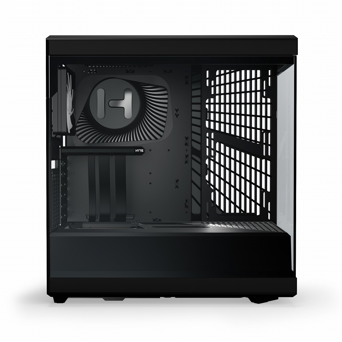HYTE 特殊形状PCケース Y40 Black 【キャンセル不可・北海道沖縄離島配送不可】