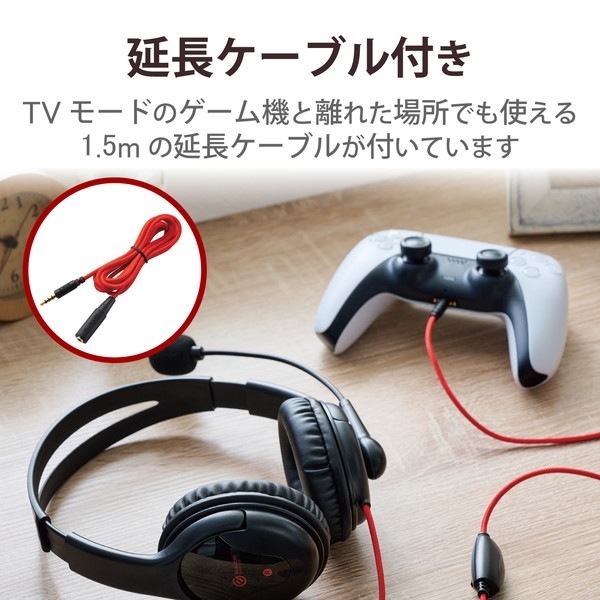 ELECOM ���쥳�� HS-GM02STBK �إåɥۥ� �إåɥ��å� ̵�ظ��� �ޥ����� ͭ�� 3.5mm��³ ���ƥ쥪 ξ�� �����С��إåɷ� ���� �����ߥ� �֥�å��ڥ���󥻥��Բġ��̳�ƻ����Υ�������Բġ�