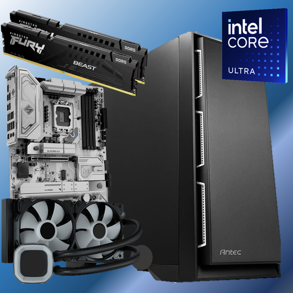 intel core ultra7 265K + DDR5 メモリ128GB Core Ultra 7 265KF/メモリ:DDR5 RGB 32GB(16GBx2)/SSD:1TB Gen4