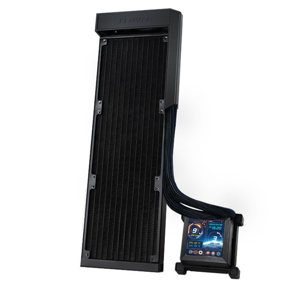LIAN LI �ʰ׿��� Hydroshift LCD AIO 360 N �֥�å� LL-HS-LCD-360-N-BK �ե���쥹��ǥ� ���ߤΥե������ܲ�ǽ 2.88������վ� ��˥���󥰵�ǽ��� �ڥ���󥻥��Բġ��̳�ƻ����Υ�������Բġ�