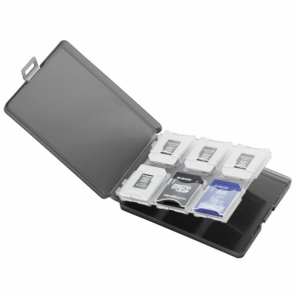 ELECOM 쥳 CMC-06NMC12 SDĎގ 12Ǽ SD microSD ڥ󥻥Բġ̳ƻΥԲġ