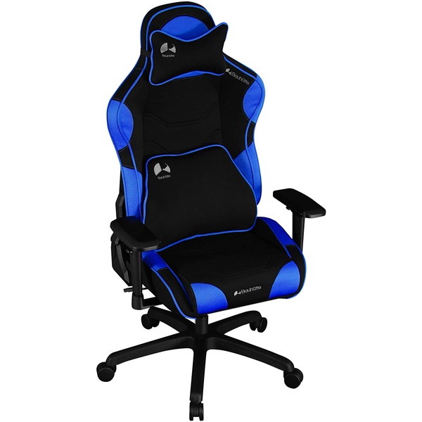 Bauhutte バウヒュッテ ゲーミングチェア ブルー G-570-BU 【代引・日時指定・キャンセル不可・北海道沖縄離島配送不可】 -メーカー直送- ※メーカー在庫欠品中