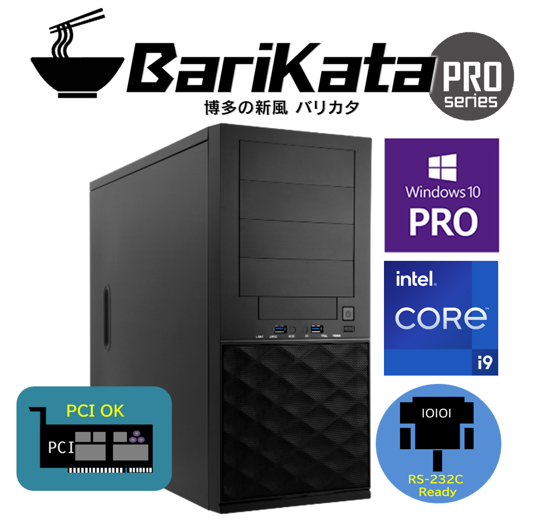 BarikataPRO(Core i9-12900/:DDR5 32GB(16GBx2)/SSD:1TB NVMe/ODD:DVDޥ/Ÿ:650W 80PLUS GOLD/OS:Win10Pro) Barikata-417122  ޥǽ BTOѥ BarikataPRO ATX