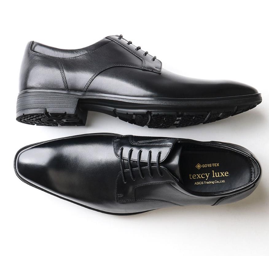 �����å������� texcy luxe(�ƥ�������奯��) �ӥ��ͥ����塼�� �ܳ� �����ƥå��� ��� �֥�å� 27.5cm TU-8001 -��������-���̳�ƻ����Υ��������Բġ�