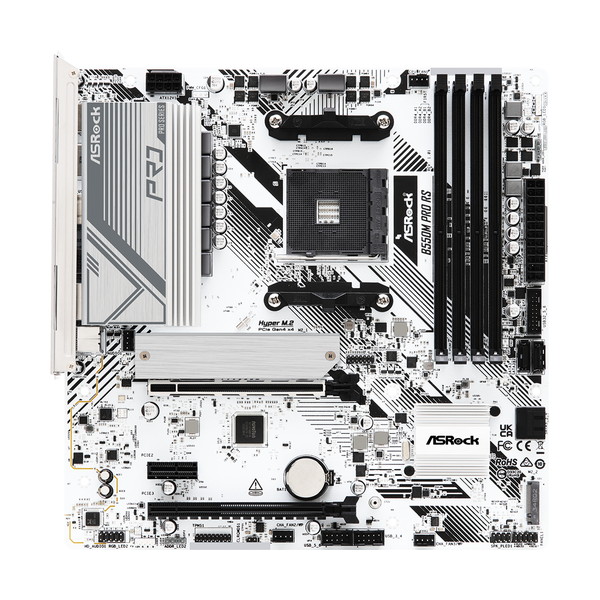 ASRock マザーボード B550M Pro RS Socket AM4 AMD B550 MicroATX DDR4 アスロック マザボ 【キャンセル不可・北海道沖縄離島配送不可】