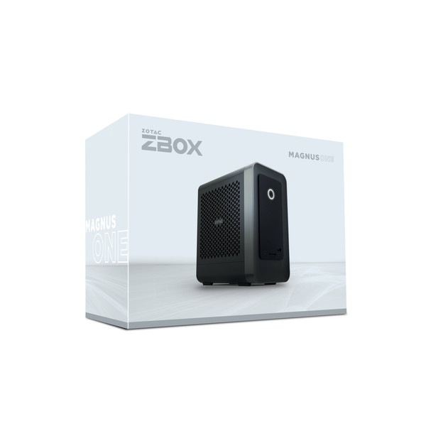ZOTAC ベアボーンPC MAGNUS ONE EU275070C ZBOX-EU275070C-J 超小型ミニPCケース ゲーミングデスクトップ Core Ultra 7 265 / GeForce RTX 5070 12GB 搭載 / OS メモリ SSD別売【キャンセル不可・北海道沖縄離島配送不可】 -お取り寄せ-