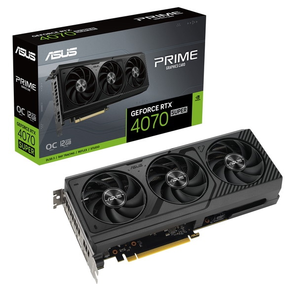 0197105650589 ASUS グラフィックボード PRIME-RTX4070S-O12G