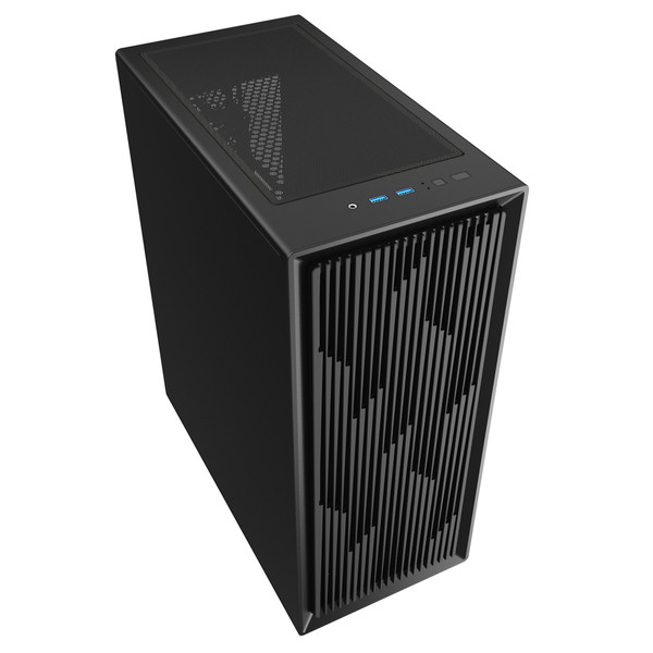 Sharkoon PC������ SHA-VK2-BK �ߥɥ륿� �١�����ǥ� ATX Micro-ATX Mini-ITX �б�  �֥�å� �ڥ���󥻥��Բġ��̳�ƻ����Υ�������Բġ�