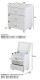 不二貿易 フィーゴ ドレッサー(WH) FW-4553DR FW-4553DR 商品コード47808【代引・日時指定・キャンセル不可・北海道沖縄離島配送不可】 -お取リ寄せ-