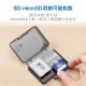 ELECOM ���쥳�� CMC-06NMC4 SD�����Ďގ����� 4���Ǽ SD microSD �ڥ���󥻥��Բġ��̳�ƻ����Υ�������Բġ�