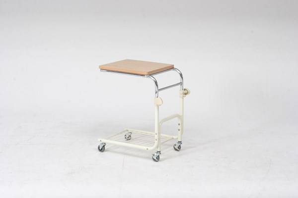 不二貿易 ベッドテーブル BT-018WH BT-018WH 商品コード70394【代引・日時指定・キャンセル不可・北海道沖縄離島配送不可】 -お取リ寄せ-