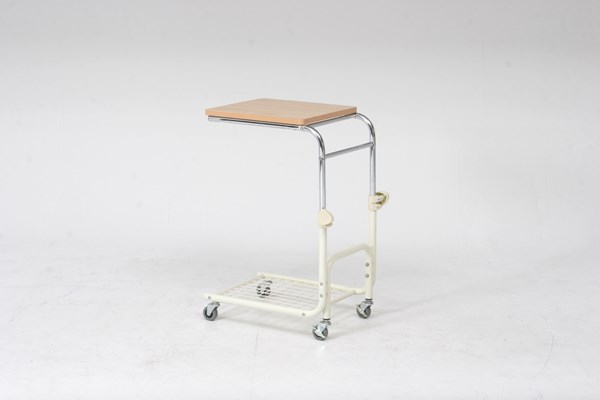 不二貿易 ベッドテーブル BT-018WH BT-018WH 商品コード70394【代引・日時指定・キャンセル不可・北海道沖縄離島配送不可】 -お取リ寄せ-