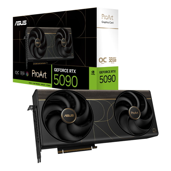 ASUS ����ե��å��ܡ��� ProArt GeForce RTX 5090 32GB GDDR7 OC Edition PROART-RTX5090-O32G NVIDIA GeForce RTX 5090 ��� GDDR7 32GB ���ꥨ���������� ProArt ���꡼�� OC��ǥ� 2.5�����å� SFF�б�