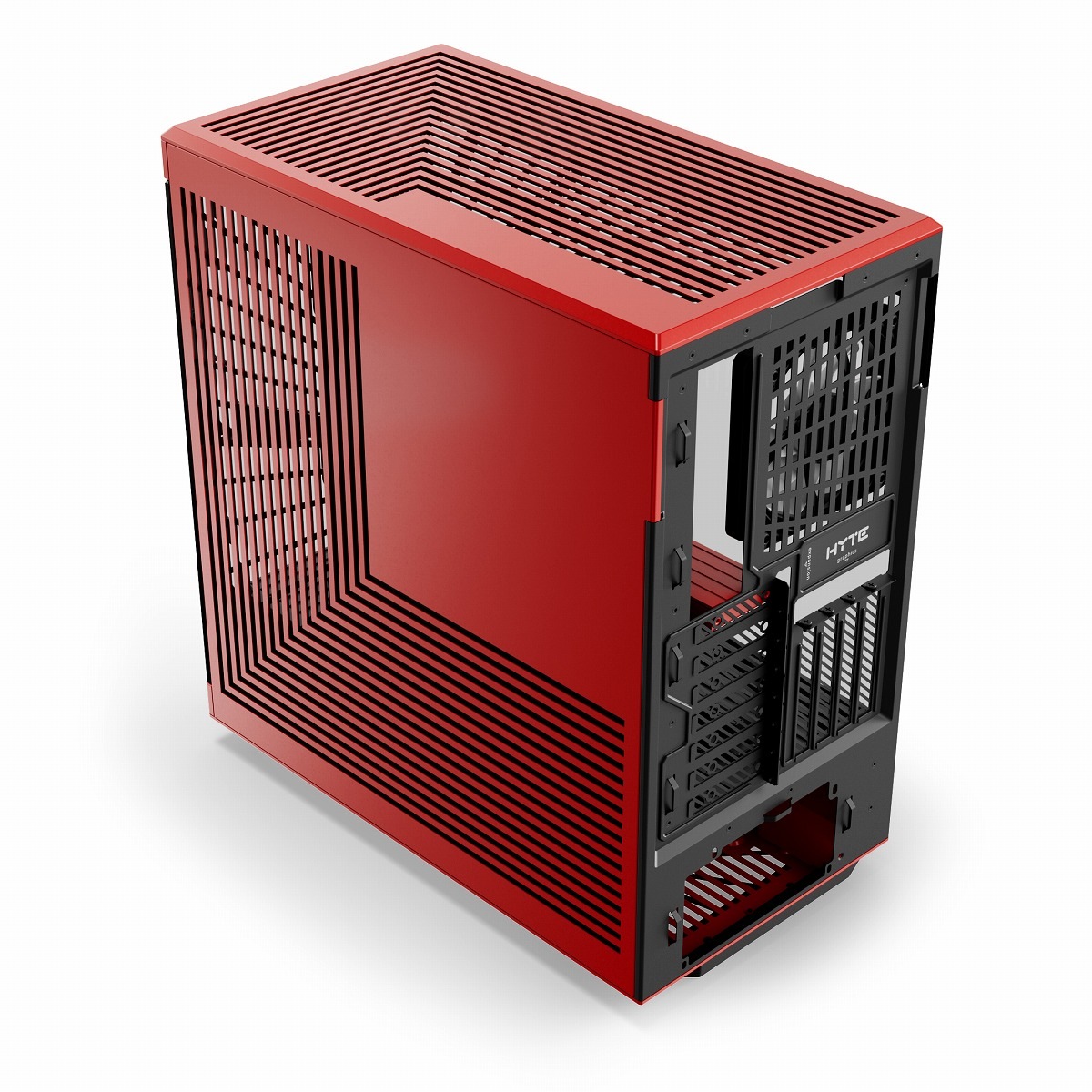 HYTE �ü����PC������ Y40  Red �ڥ���󥻥��Բġ��̳�ƻ����Υ�������Բġ�