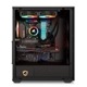 Sharkoon PC������ SHA-VK2-RGB-BK �ߥɥ륿� RGB��ǥ� ATX Micro-ATX Mini-ITX �б�  �֥�å� �ڥ���󥻥��Բġ��̳�ƻ����Υ�������Բġ�