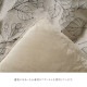 イケヒコ こたつ布団 単品 ふっくら 日本製 北欧柄 リーフ柄 ネイビー 長方形 約205×285cm 1161350190303【代引き不可】【北海道沖縄離島は配送不可】-お取り寄せ品-