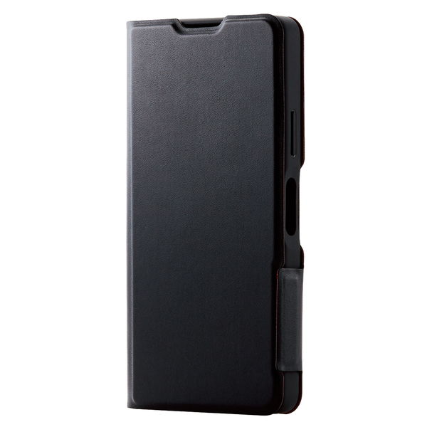 ELECOM ���쥳�� PM-X223PLFUBK������ ���С� Xperia Ace III ( SO-53C / SOG08 ) �쥶�� TPU ��Ģ�� �ޥ��ͥå� �ե�å� �Ѿ׷� Ķ���� ���� �����ɥݥ��å� �֥�å��ڥ���󥻥��Բġ��̳�ƻ����Υ�������Բġ�