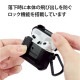 ELECOM ���쥳�� AVA-AP3ZEROLBK AirPods ��3���� (2021ǯ) �� ������ ���С� ZEROSHOCK Lock ���å���ǽ ����ӥ��� ��ɻ� �磻��쥹�����б� �׷�ۼ� �֥�å��ڥ���󥻥��Բġ��̳�ƻ����Υ�������Բġ�