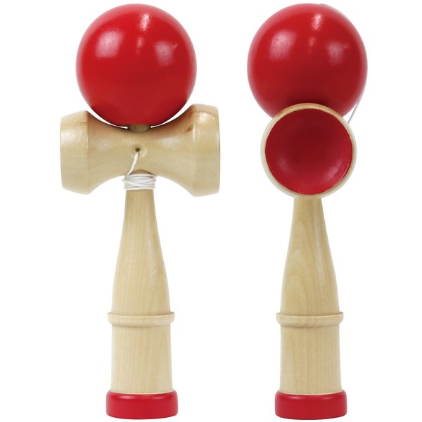 ARTEC アーテック カラーけん玉 赤 一般玩具 6915 【キャンセル不可・北海道沖縄離島配送不可】-お取り寄せ品-