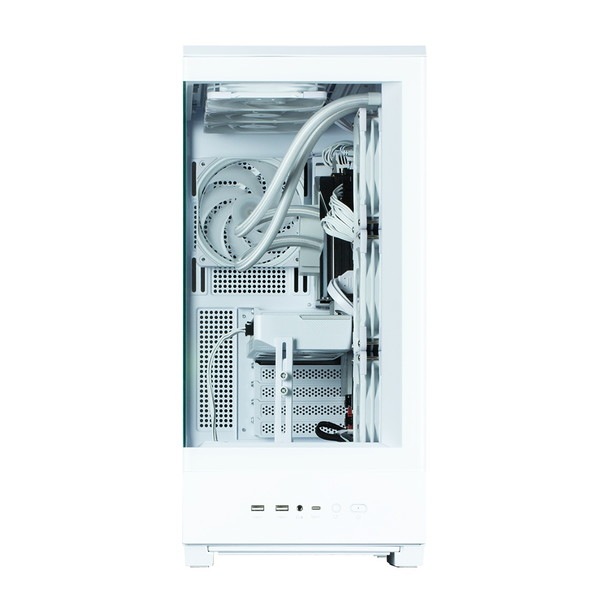 ZALMAN PC������ P50 DS White �ۥ磻�� �ߥɥ륿� �ꥢ�륿������󥹥��꡼����� �ԥ顼�쥹�ǥ����� ATX�б��ڥ���󥻥��Բġ��̳�ƻ����Υ�������Բġ� -������-