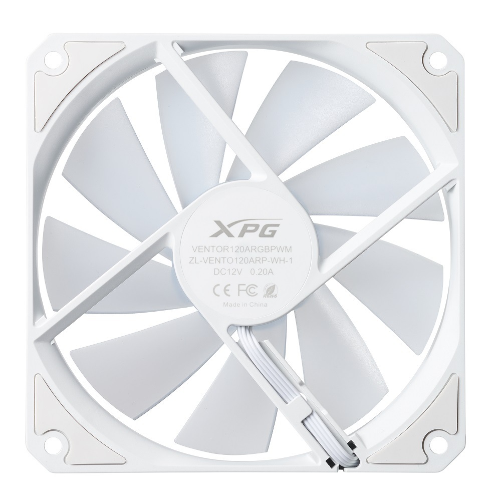 ��С���������FAN XPG  VENTO R 120ARGB PWM��VENTOR120ARGBPWM-WHCWW�ʥۥ磻�ȥ�ǥ�)�ڥ���󥻥��Բġ��̳�ƻ����Υ�������Բġ�