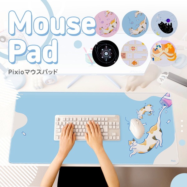 Pixio �����ߥ󥰥ޥ����ѥå� PXMP037XXL-O PXMP037XXL Mouse Pad �����ܡ��ɥѥ� 900��400mm �磻�ɥ����� ����ù� ���ƥå��ù� �ڥ���󥻥��Բġ��̳�ƻ����Υ�������Բġ�