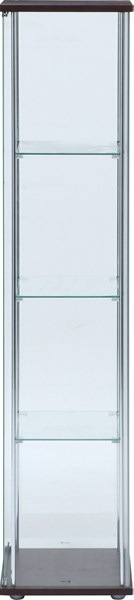 不二貿易 ガラスコレクションケース 4段(背面ミラー付キ) TMG-G21 商品コード96046【代引・日時指定・キャンセル不可・北海道沖縄離島配送不可】 -お取リ寄せ-
