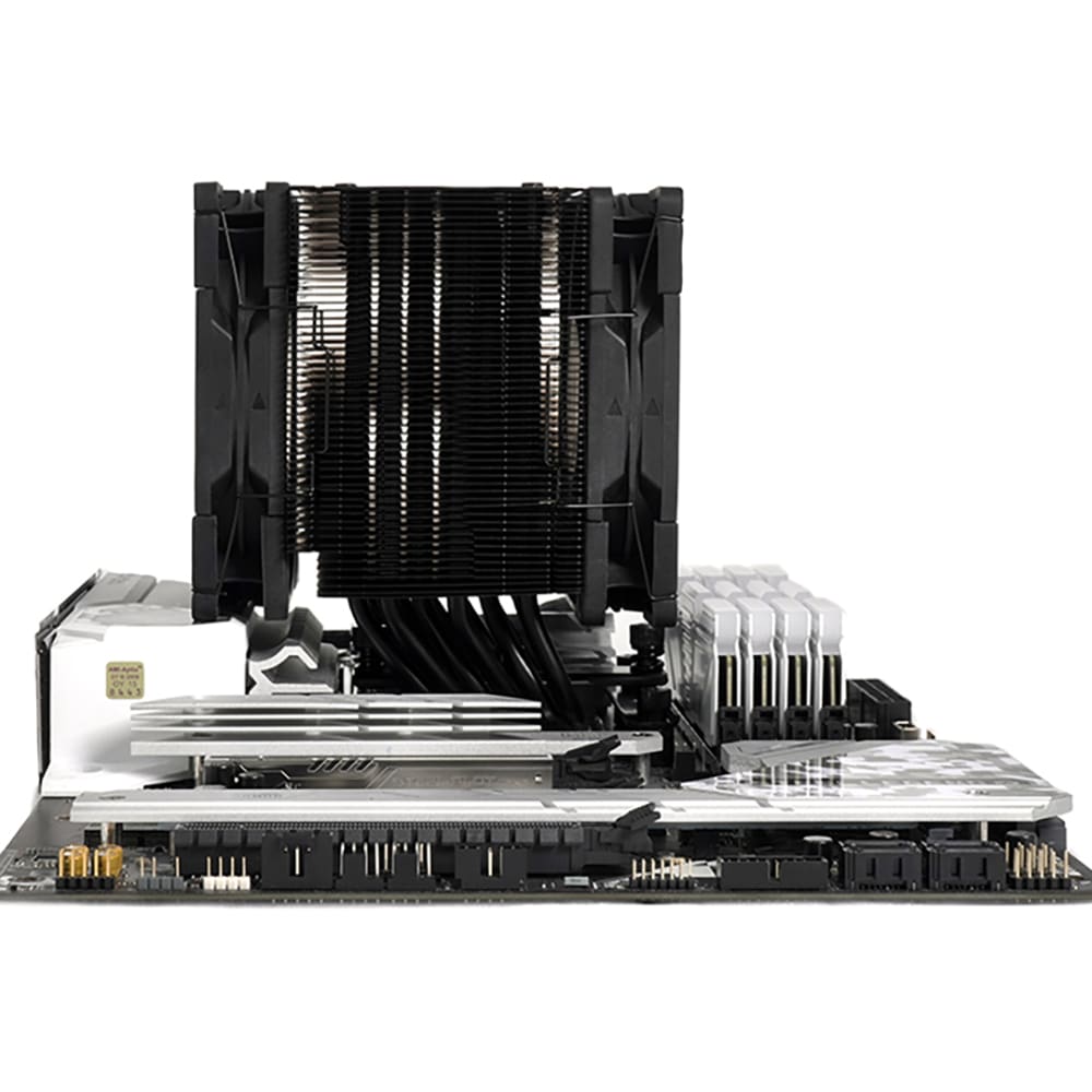 SCYTHE MUGEN6 Black Edition��SCMG-6000DBE�� 120mm�����ɥե���CPU�����顼��MUGEN���꡼���� �ǥ奢��ե����ǥ� �ҡ��ȥ��󥯥��顼�֥֥�å��סڥ���󥻥��Բġ��̳�ƻ����Υ�������Բġ�