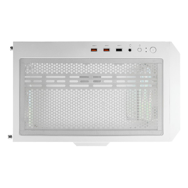 COUGAR PC������ CGR-5ZD1W-RGB (Duoface RGB White) �ߥɥ륿� �ۥ磻�� 120mm ARGB�ե��� 2�����ץե���ȥѥͥ� 3�ե�����° �ڥ���󥻥��Բġ��̳�ƻ����Υ�������Բġ�