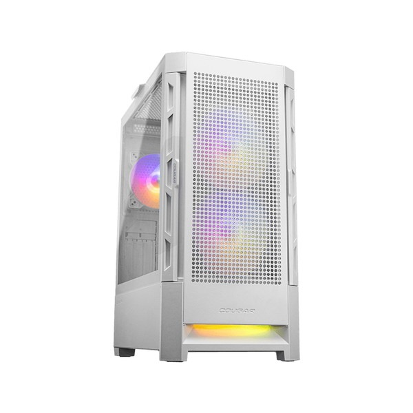 COUGAR PC������ CGR-5ZD1W-RGB (Duoface RGB White) �ߥɥ륿� �ۥ磻�� 120mm ARGB�ե��� 2�����ץե���ȥѥͥ� 3�ե�����° �ڥ���󥻥��Բġ��̳�ƻ����Υ�������Բġ�