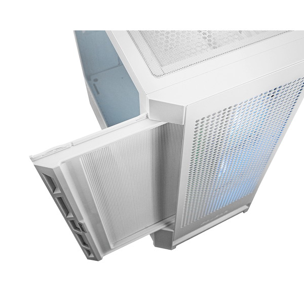 COUGAR PC������ CGR-5ZD1W-RGB (Duoface RGB White) �ߥɥ륿� �ۥ磻�� 120mm ARGB�ե��� 2�����ץե���ȥѥͥ� 3�ե�����° �ڥ���󥻥��Բġ��̳�ƻ����Υ�������Բġ�