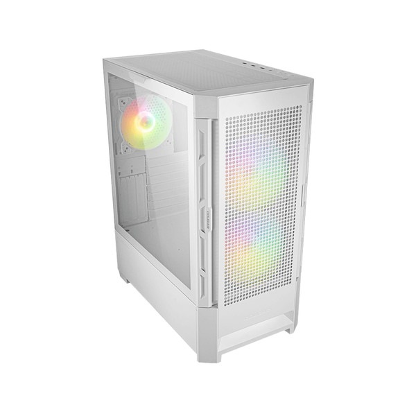 COUGAR PC������ CGR-5ZD1W-RGB (Duoface RGB White) �ߥɥ륿� �ۥ磻�� 120mm ARGB�ե��� 2�����ץե���ȥѥͥ� 3�ե�����° �ڥ���󥻥��Բġ��̳�ƻ����Υ�������Բġ�