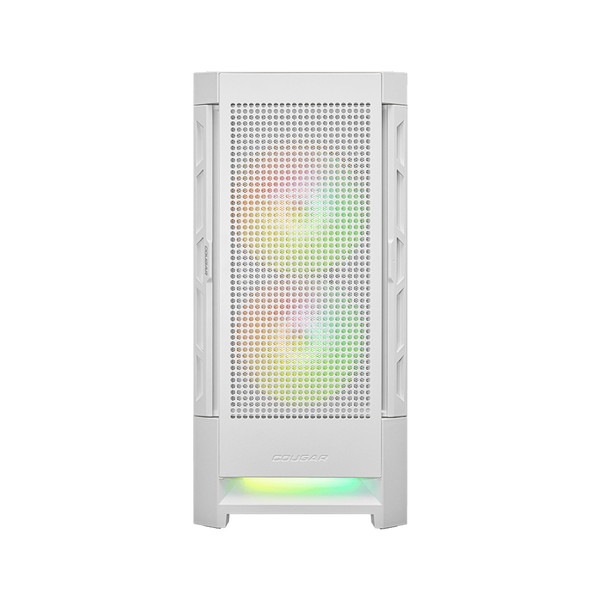 COUGAR PC������ CGR-5ZD1W-RGB (Duoface RGB White) �ߥɥ륿� �ۥ磻�� 120mm ARGB�ե��� 2�����ץե���ȥѥͥ� 3�ե�����° �ڥ���󥻥��Բġ��̳�ƻ����Υ�������Բġ�