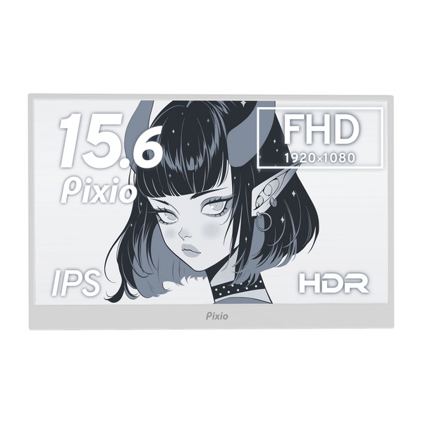 Pixio �ݡ����֥륲���ߥ󥰥�˥��� PX160 Wave Whtie 15.6����� 60Hz �ե�HD IPS�ѥͥ� �ۥ磻�� PX160WAVEW-O �ڥ���󥻥��Բġ��̳�ƻ����Υ�������Բġ�