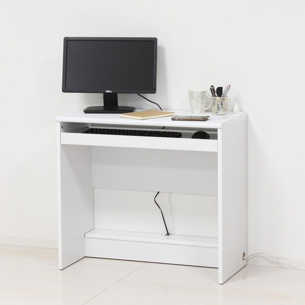 クロシオ 配線収納デスク フットレスト付 25218 【代引・日時指定・キャンセル不可・北海道沖縄離島配送不可】 -お取り寄せ-