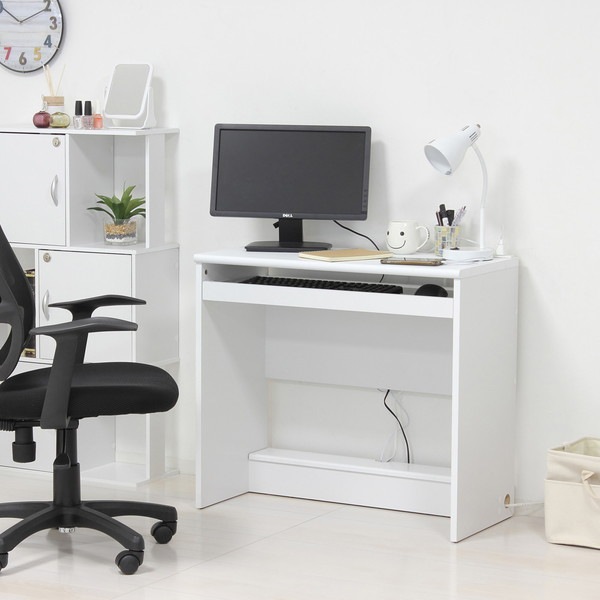 クロシオ 配線収納デスク フットレスト付 25218 【代引・日時指定・キャンセル不可・北海道沖縄離島配送不可】 -お取り寄せ-