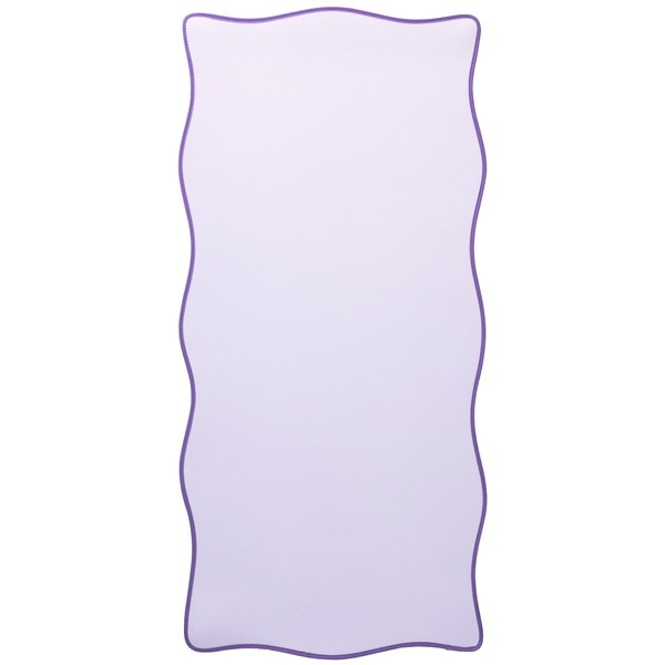 ELECOM エレコム MP-UKDM01PU デスクマット マウス対応 ウェーブデザイン マット 大型 マウスパッド ズレにくい 裏面ラバー 700×320×4mm パープル 【キャンセル不可・北海道沖縄離島配送不可】