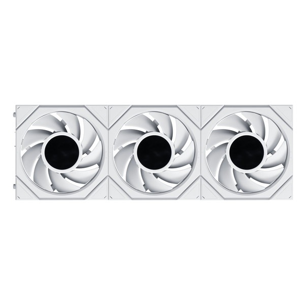 Lian Li ケースファン 12TLLCD1F3W (UNI FAN TL LCD FLEX 120 White (3pc)) 液晶ディスプレイ ホワイト 3個セット【キャンセル不可・北海道沖縄離島配送不可】