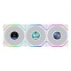 Lian Li ケースファン 12TLLCD1F3W (UNI FAN TL LCD FLEX 120 White (3pc)) 液晶ディスプレイ ホワイト 3個セット【キャンセル不可・北海道沖縄離島配送不可】