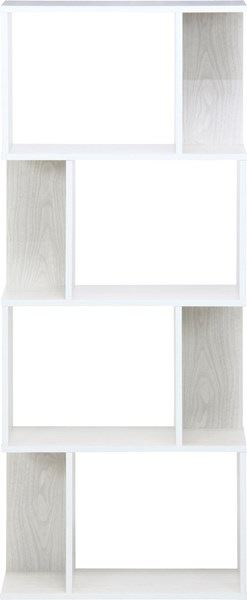 不二貿易 S型ディスプレイラック 4段 WHW BOOK SHELF 4 商品コード98715【代引・日時指定・キャンセル不可・北海道沖縄離島配送不可】 -お取リ寄せ-