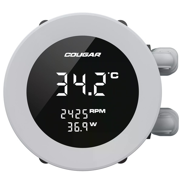 COUGAR CPU�����顼 CGR-PSDVARGB-W-240 (Poseidon Vistek ARGB 240 White) 1.9 ����� �ǥ����� �ǥ����ץ쥤 �ֻ��˥ǡ����İ� �ꥢ�륿����ǥ����ƥ�ƻ� ͥ�줿������ѡڥ���󥻥��Բġ��̳�ƻ����Υ�������Բġ�