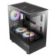 ANTEC ピラーレス式ミニタワーPCケース CX200M RGB Elite 黒 【キャンセル不可・北海道沖縄離島配送不可】