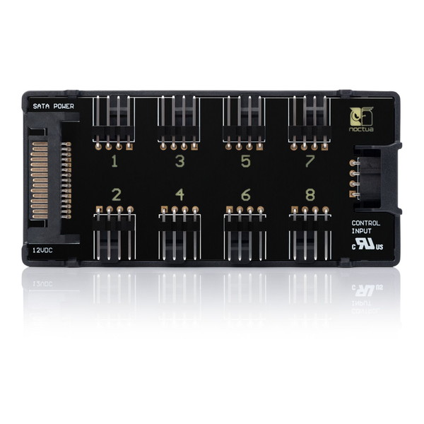 NOCTUA �ե���ϥ� NA-FH1 8 channel PWM fan hub �ڥ���󥻥��Բġ��̳�ƻ����Υ�������Բġ�