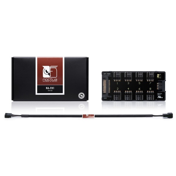 NOCTUA �ե���ϥ� NA-FH1 8 channel PWM fan hub �ڥ���󥻥��Բġ��̳�ƻ����Υ�������Բġ�