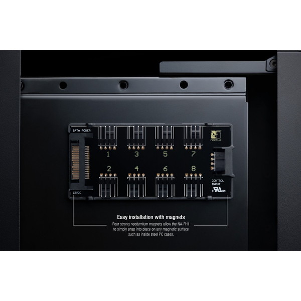 NOCTUA �ե���ϥ� NA-FH1 8 channel PWM fan hub �ڥ���󥻥��Բġ��̳�ƻ����Υ�������Բġ�