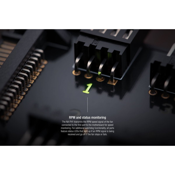NOCTUA �ե���ϥ� NA-FH1 8 channel PWM fan hub �ڥ���󥻥��Բġ��̳�ƻ����Υ�������Բġ�