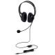 ELECOM ���쥳�� HS-HP02STBK �إåɥۥ� �إåɥ��å� ̵�ظ��� �ޥ����դ� ͭ�� 4�� 3.5mm��³ ���ƥ쥪 ξ�� �����С��إå� ���� �� Windows Mac Chrome ���б� �� �֥�å��ڥ���󥻥��Բġ��̳�ƻ����Υ�������Բġ�